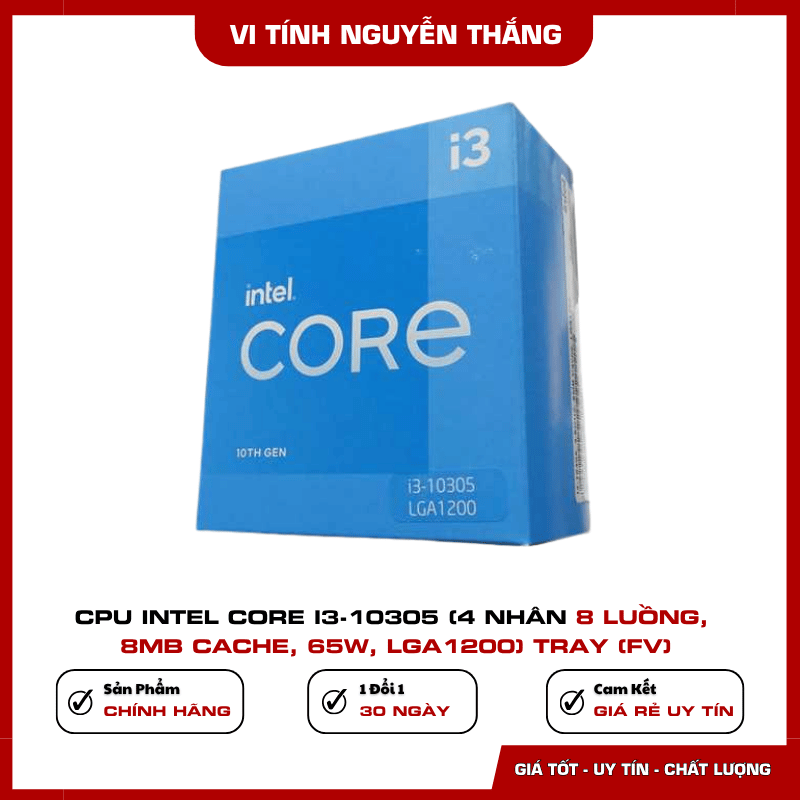 Intel Core i3-10305 UHD Graphics 630