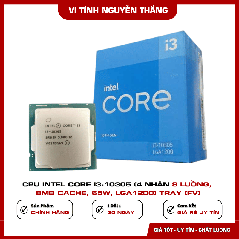 Bộ vi xử lý Intel Core i3-10305 LGA1200