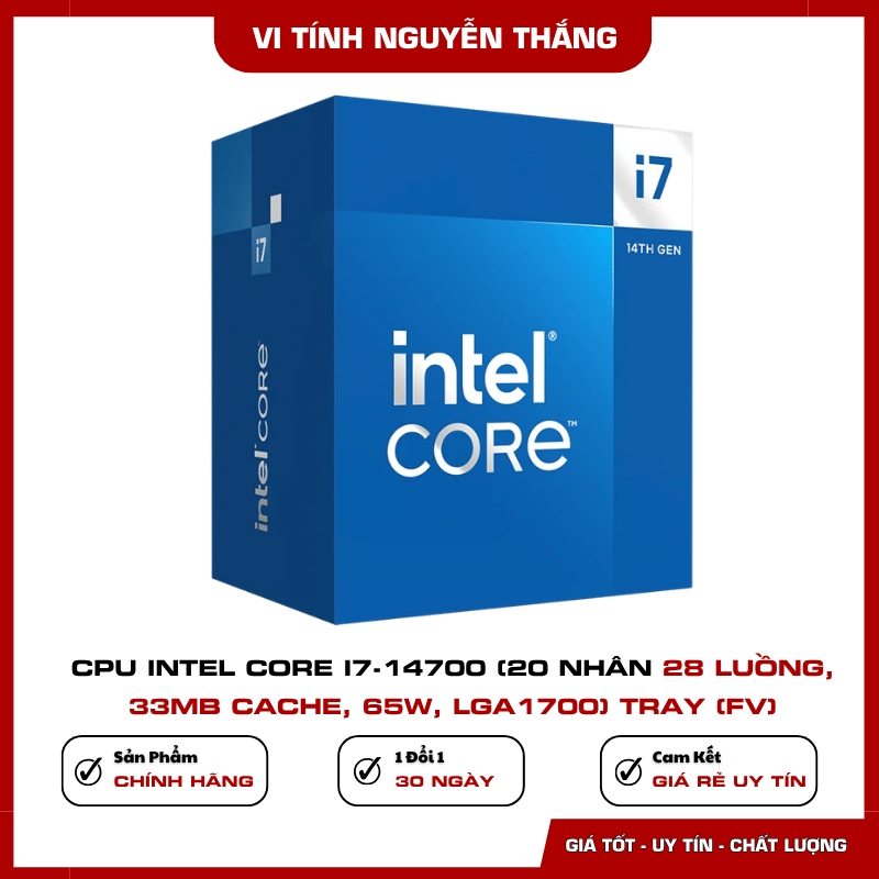 Đồ họa tích hợp Intel UHD Graphics 770 trên Core i7-14700