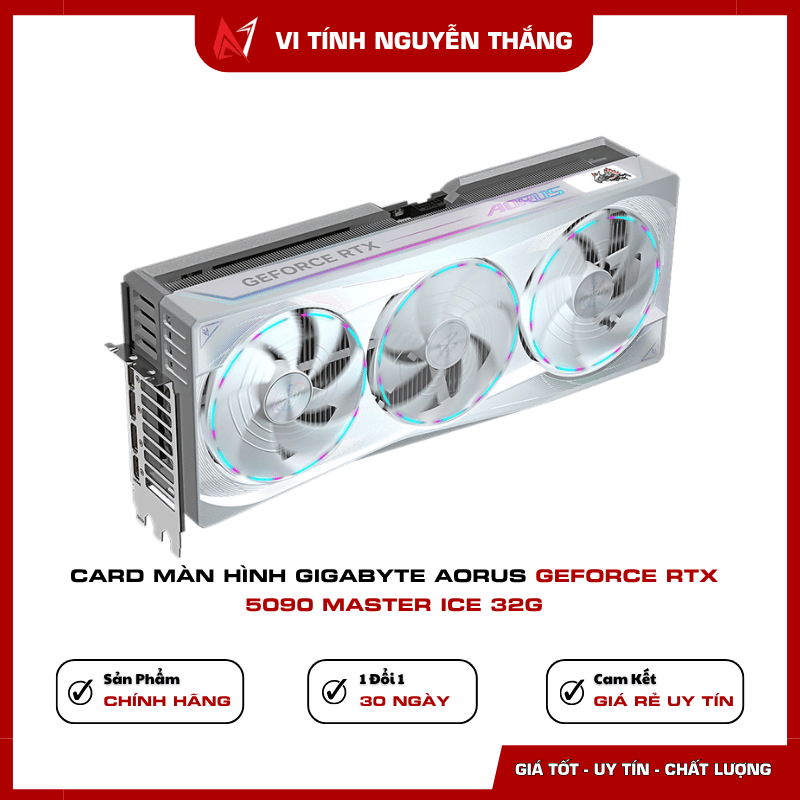 VGA Gigabyte RTX 5090 MASTER ICE 32GB GDDR7