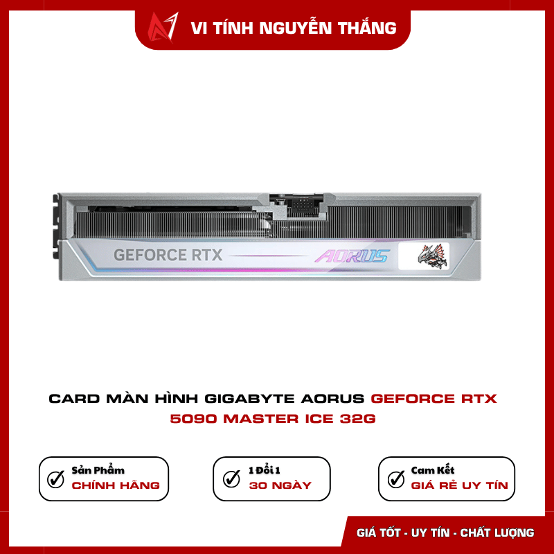 Build PC cao cấp với Gigabyte AORUS GeForce RTX 5090 MASTER ICE 32G