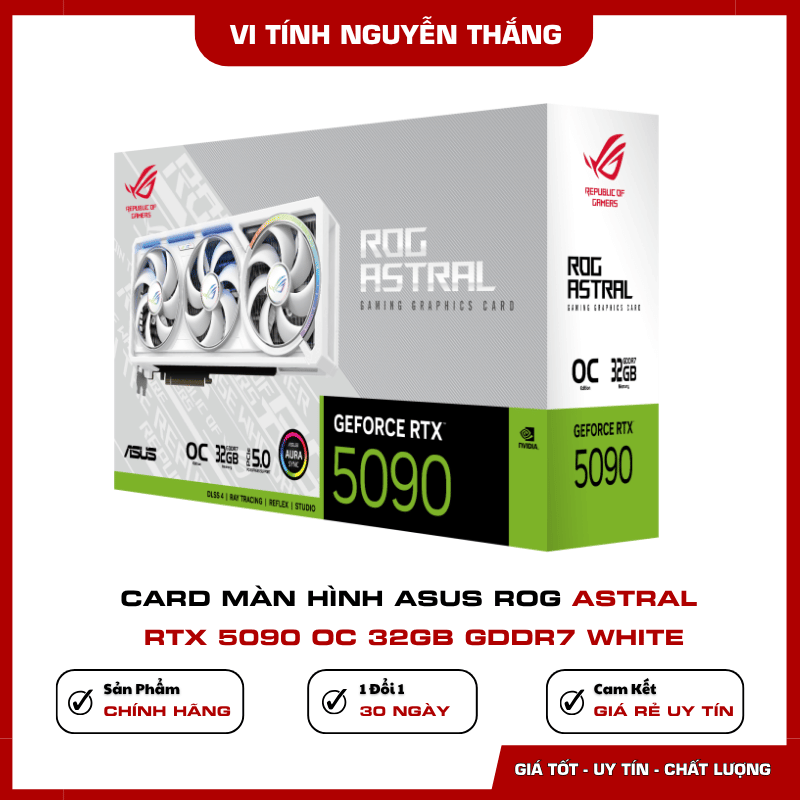 Hiệu năng ASUS ROG Astral RTX 5090 White OC
