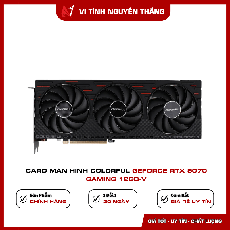VGA Colorful GeForce RTX 5070 Gaming hỗ trợ DLSS 4