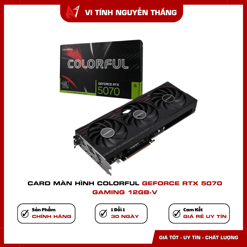 Card Màn Hình Colorful GeForce RTX 5070 Gaming 12GB-V