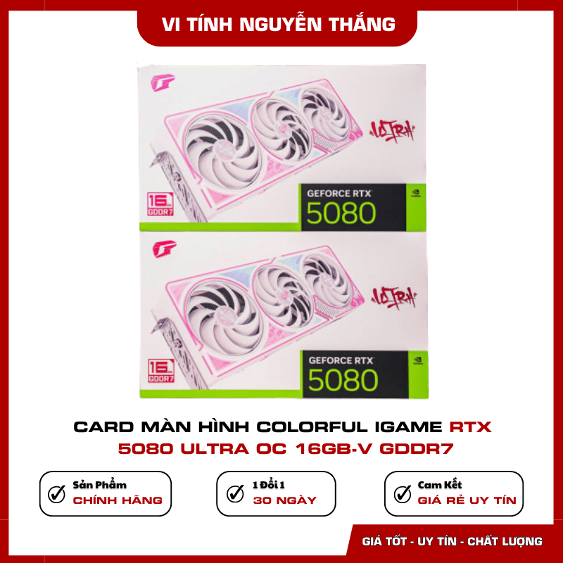 Card màn hình Colorful iGame RTX 5080 Ultra OC 16GB-V