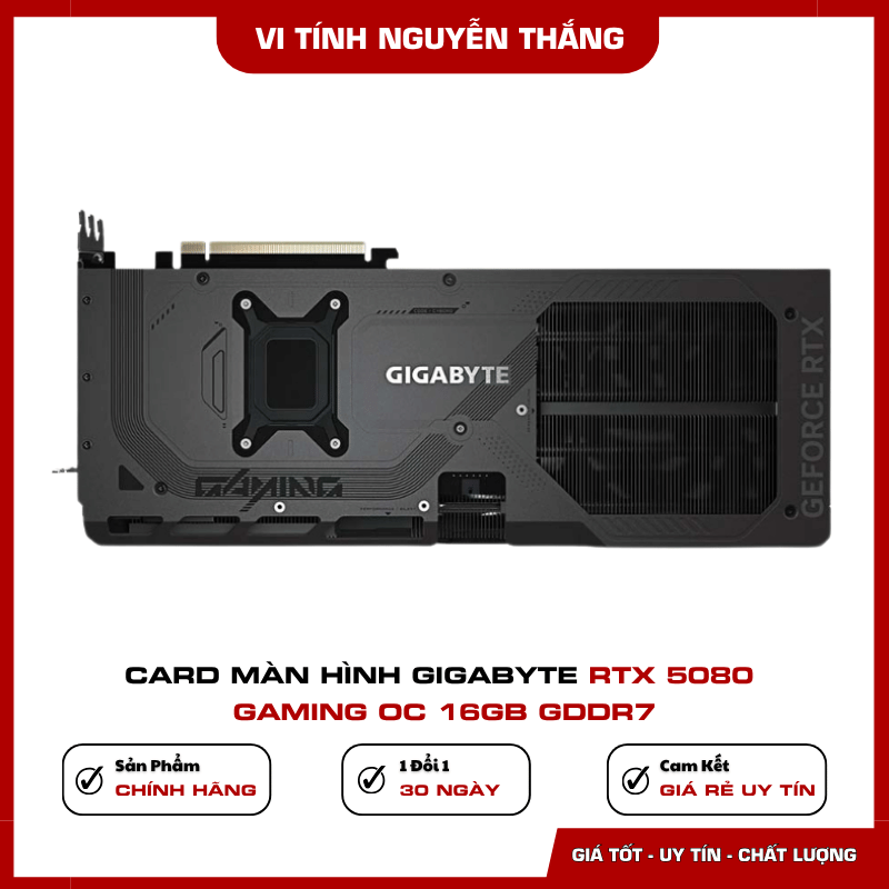 Gigabyte RTX 5080 Gaming OC hỗ trợ NVIDIA DLSS 4 và Ray Tracing