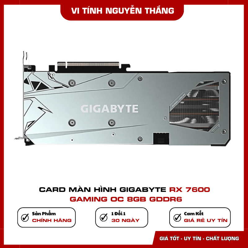 Hiệu năng Gigabyte Radeon RX 7600 Gaming OC 8GB