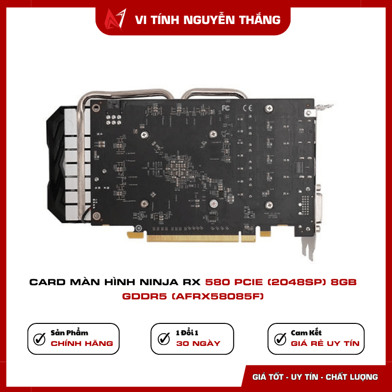 Card màn hình NINJA RX 580 tản nhiệt 2 quạt