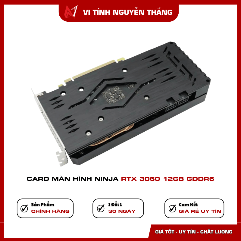NINJA RTX 3060 12GB thiết kế dual fan