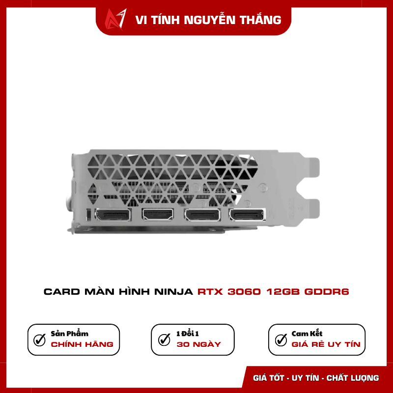 Card màn hình NINJA RTX 3060 12GB cho build PC gaming