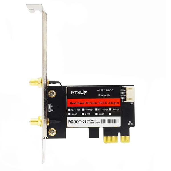 Card WiFi 5G Intel 7260AC WTXUP PCIe Bluetooth 4.0