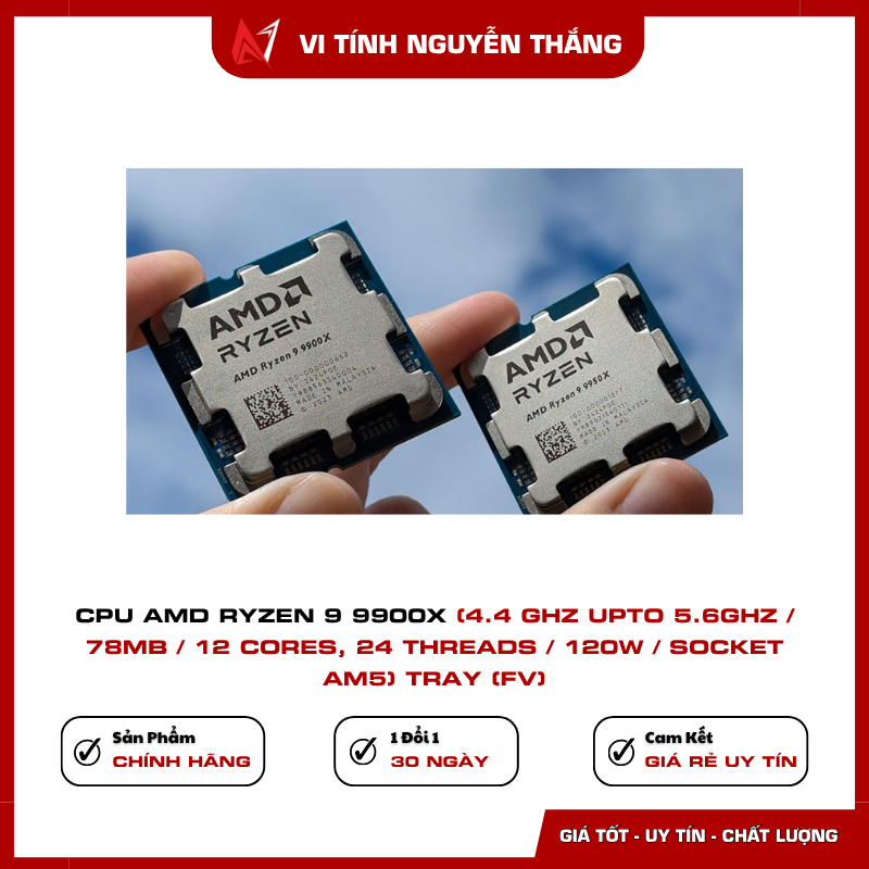 Build PC AMD Ryzen 9 9900X tại Vi Tính Nguyễn Thắng