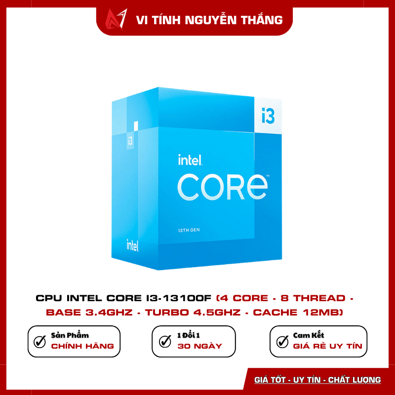 CPU Intel Core i3-13100F