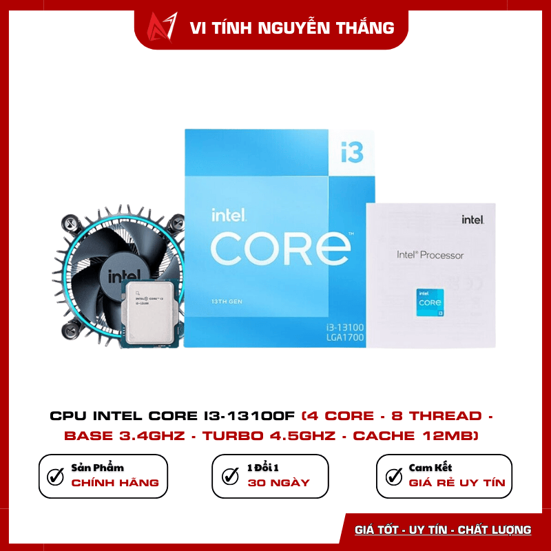 CPU Intel Core i3-13100F
