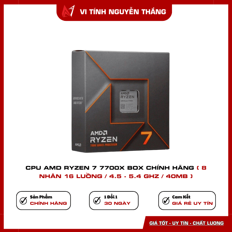 CPU AMD Ryzen 7 7700X AM5