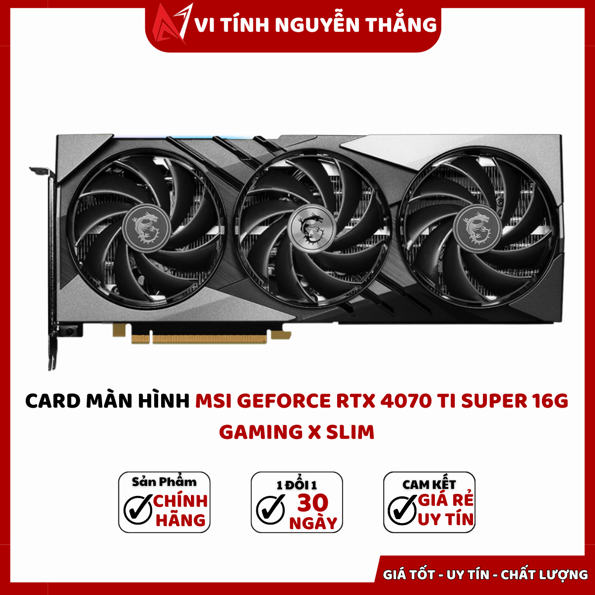 CARD MSI RTX 4070 TI SUPER 16GB