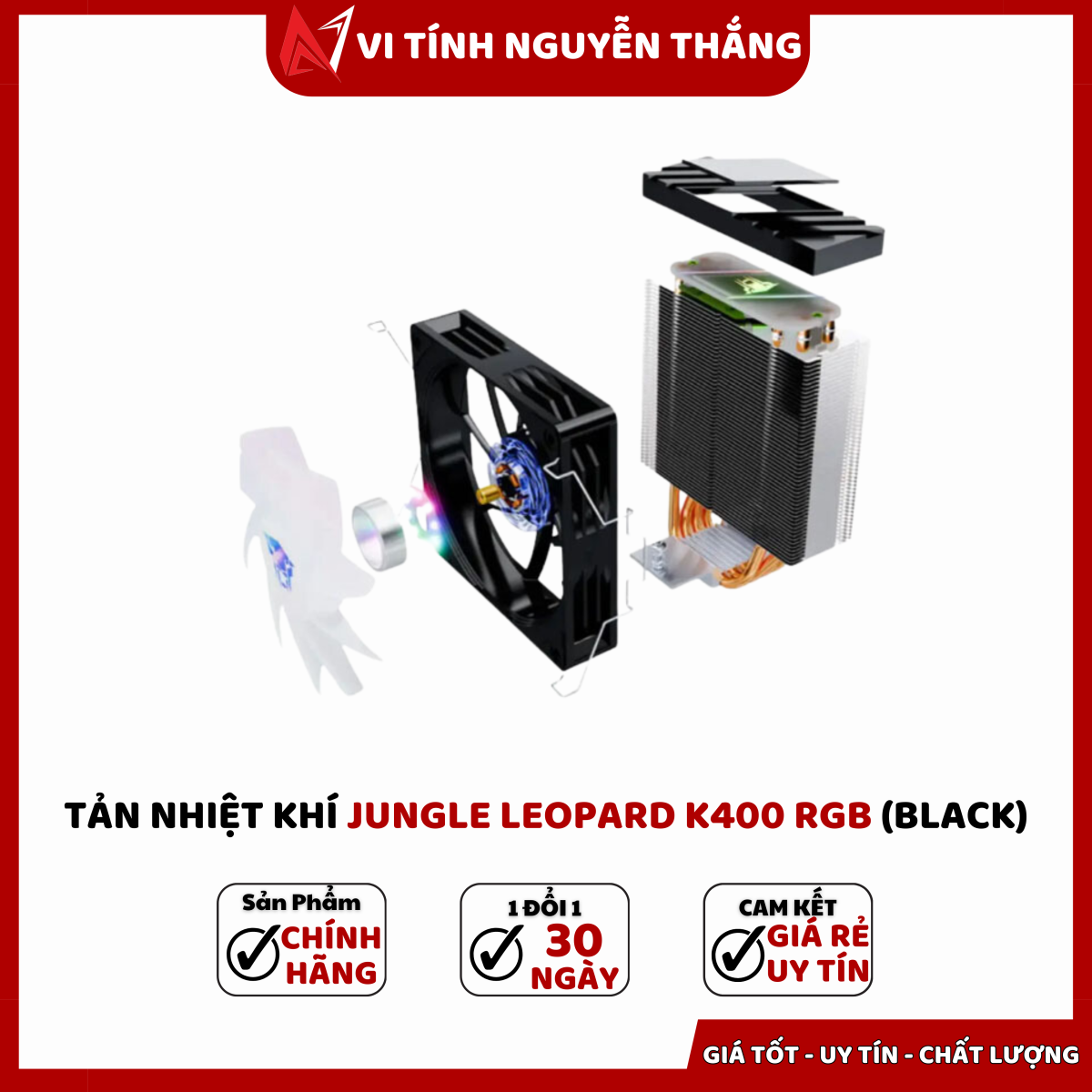 TẢN KHÍ JUNGLE LEOPARD K400