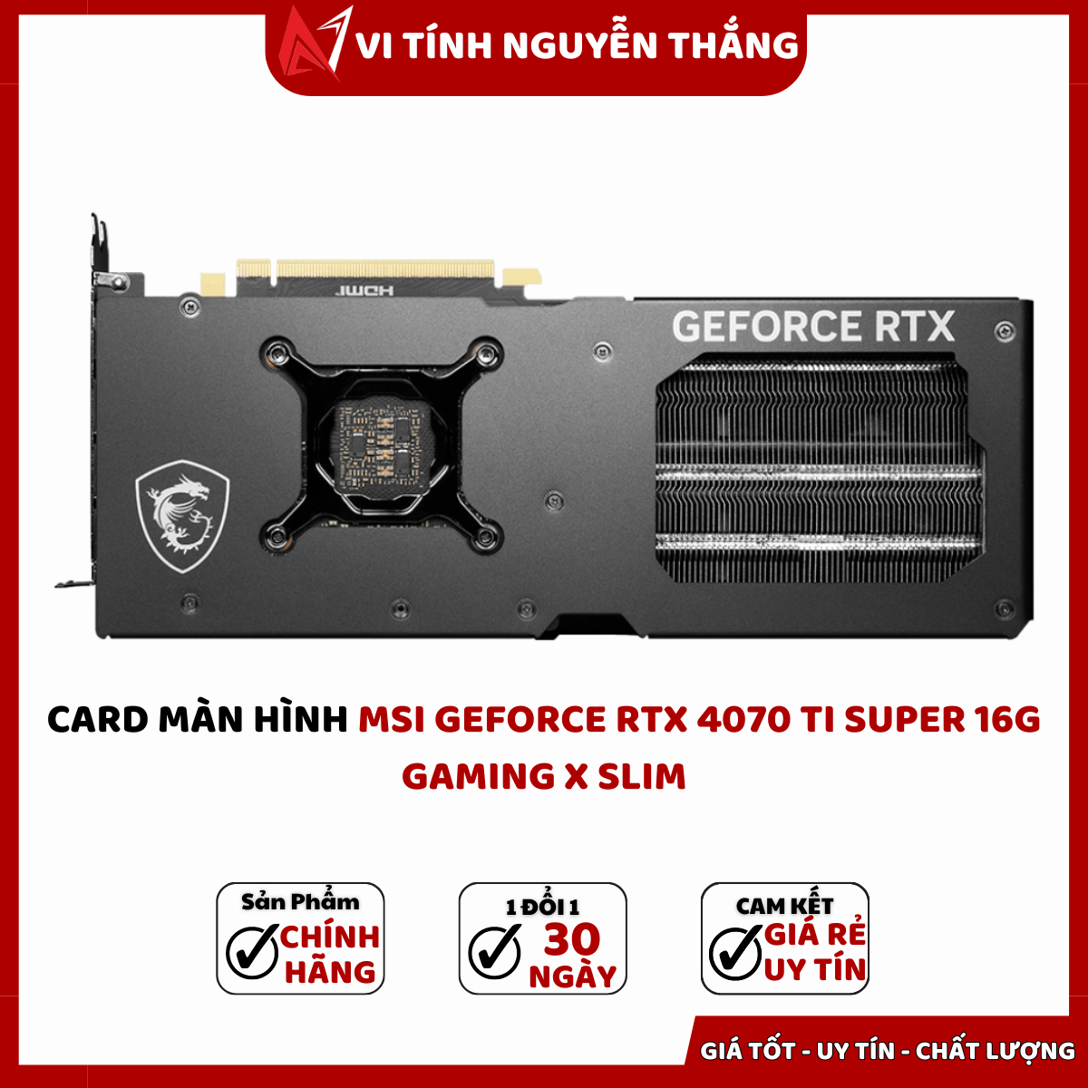 CARD MSI RTX 4070 TI SUPER 16GB