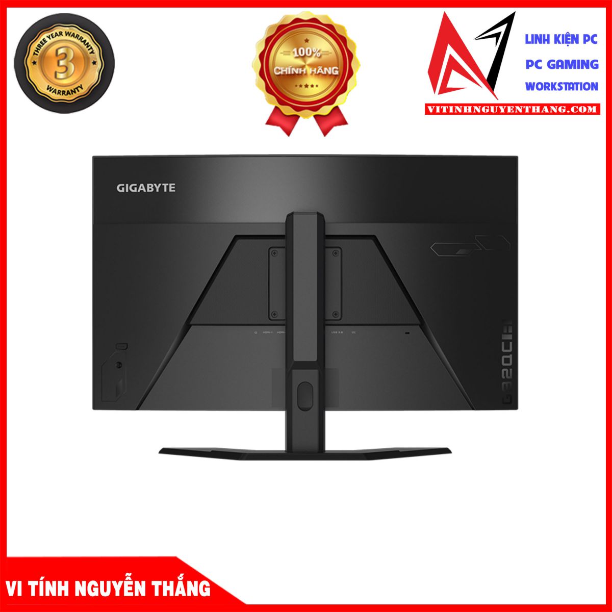 GAERVN - Màn hình cong GIGABYTE M32QC 32“ VA 2K 170Hz chuyên game