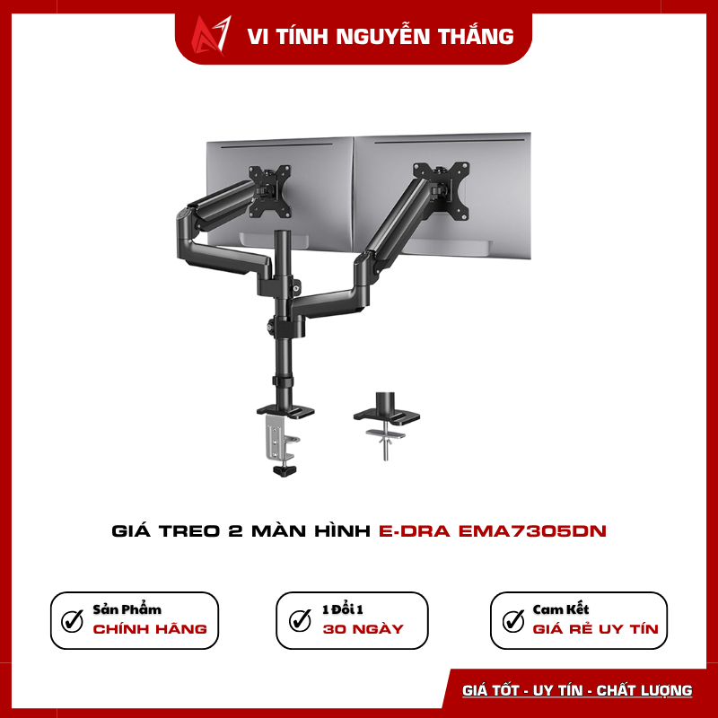 Giá treo màn hình E-dra EMA7305DN chịu tải 2 đến 10kg mỗi màn