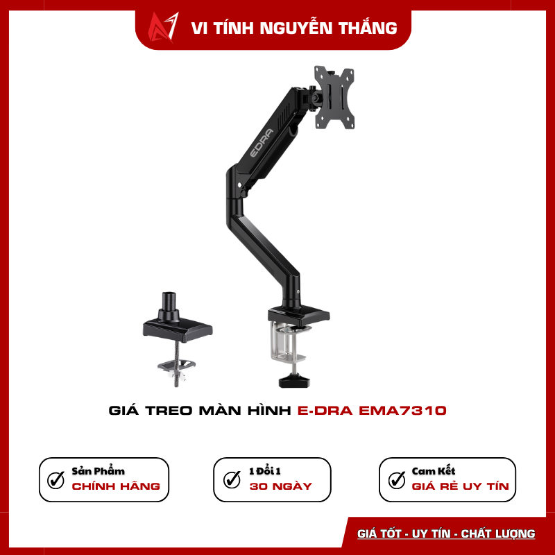 Giá treo màn hình E-dra EMA7310 tối ưu không gian làm việc