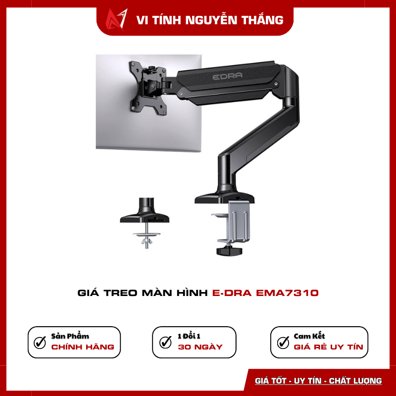 E-dra EMA7310 xoay ngang 180 độ xoay dọc 360 độ