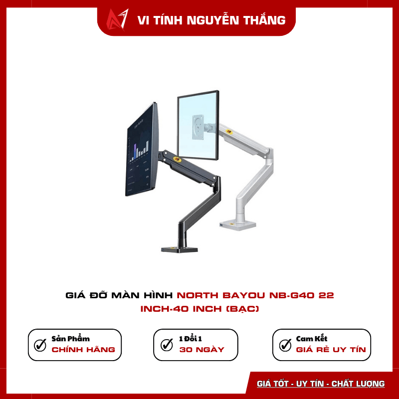 Giá đỡ màn hình North Bayou NB-G40 chắc chắn