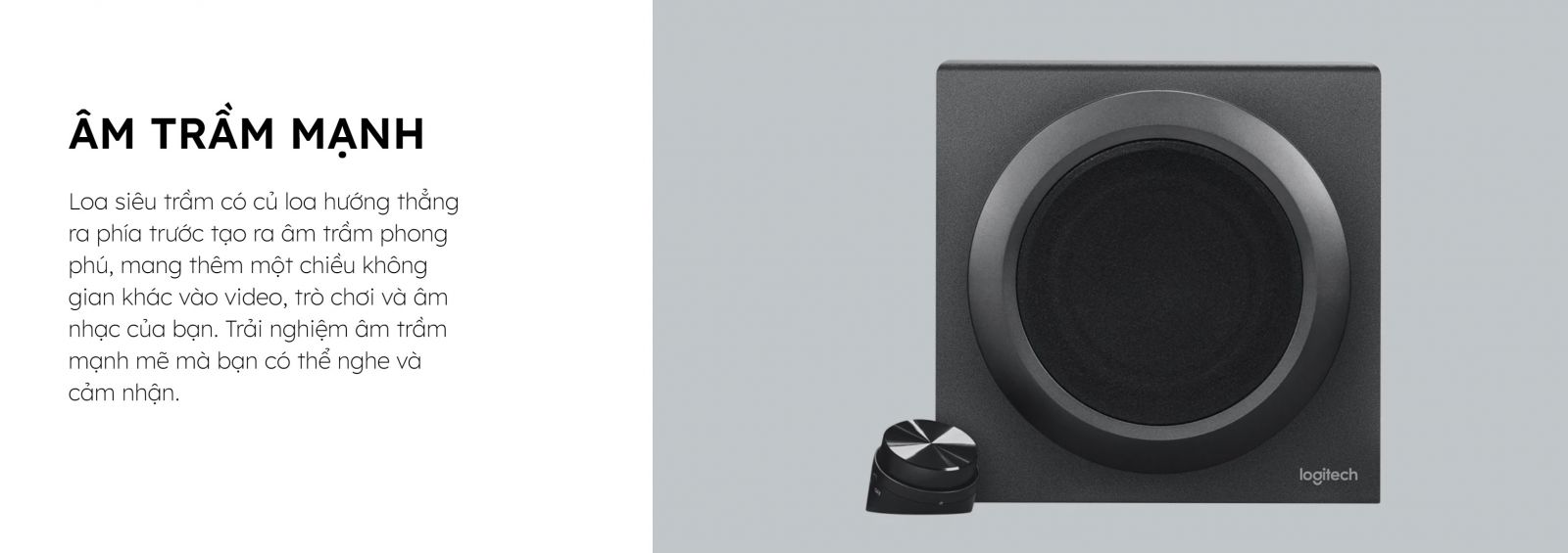 Loa Logitech Z333 System with Subwoofer - 2.1