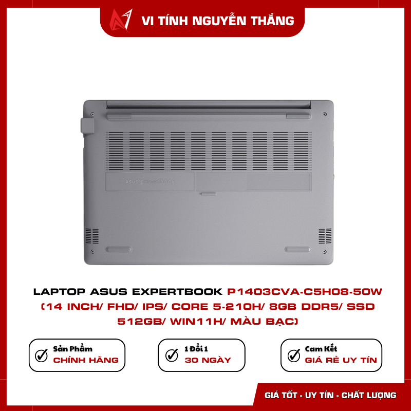 ASUS ExpertBook P1403CVA laptop văn phòng 14 inch