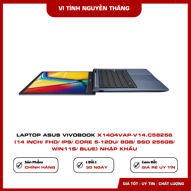 Cổng kết nối laptop ASUS Vivobook X1404VAP-V14.C58256