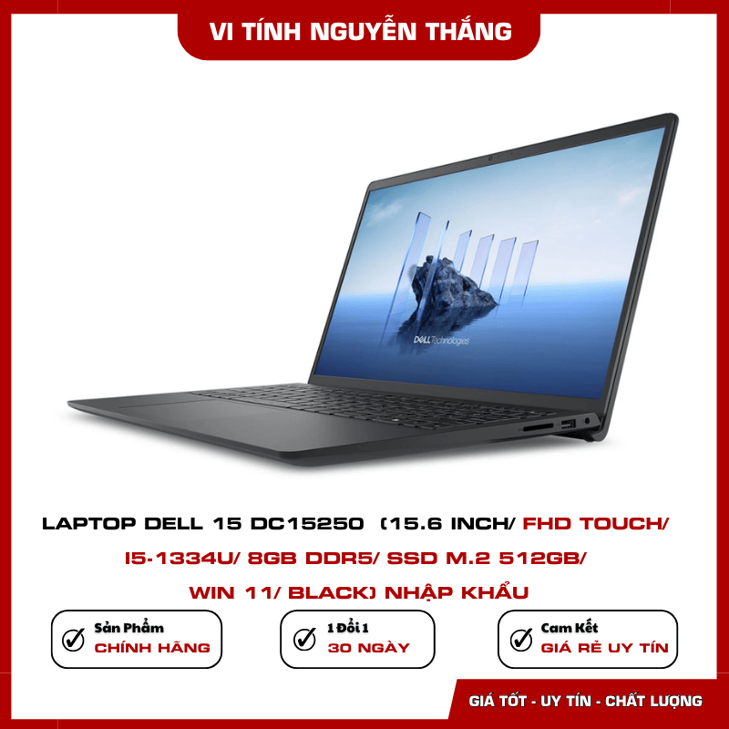 Dell 15 DC15250 Core i5-1334U hiệu năng văn phòng