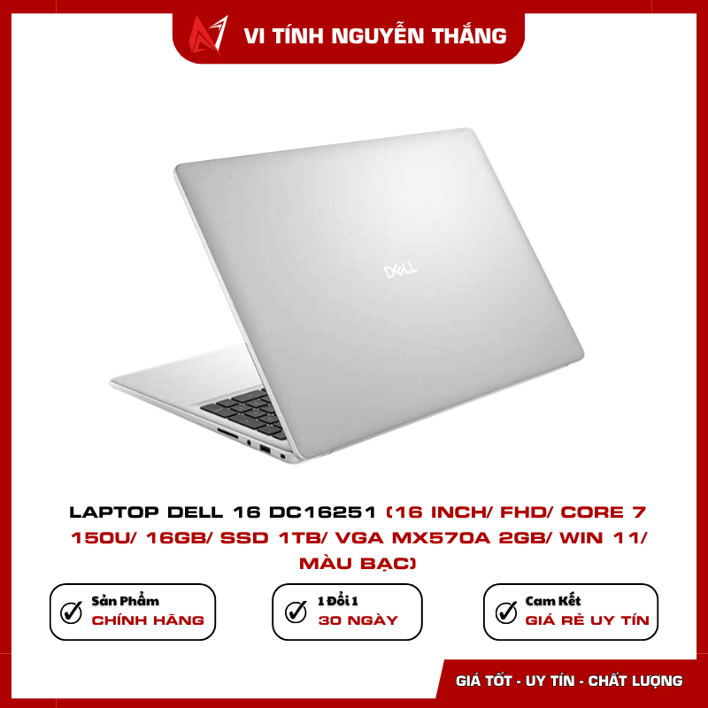 Laptop Dell 16 DC16251 VGA MX570A 2GB