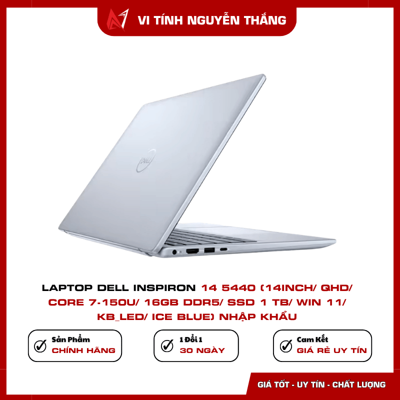 Laptop Dell Inspiron 14 5440 nhập khẩu Windows 11