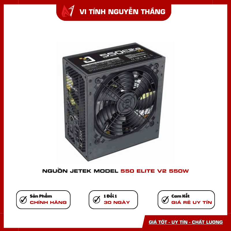 Nguồn Jetek Model 550 Elite V2 550W
