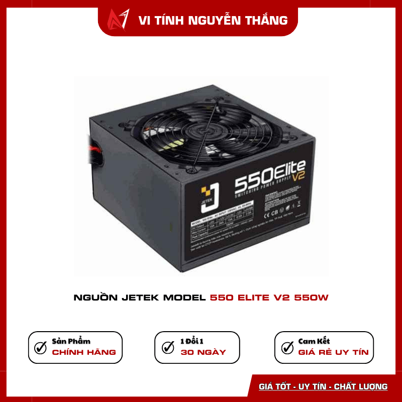 Nguồn Jetek Model 550 Elite V2 550W