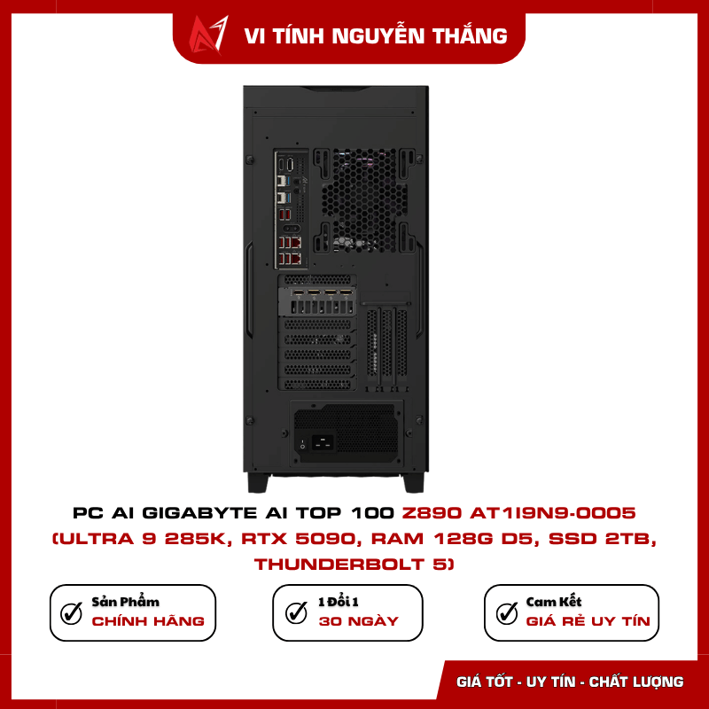 PC AI Gigabyte AI TOP 100 Z890 RAM DDR5 128GB SSD 2TB