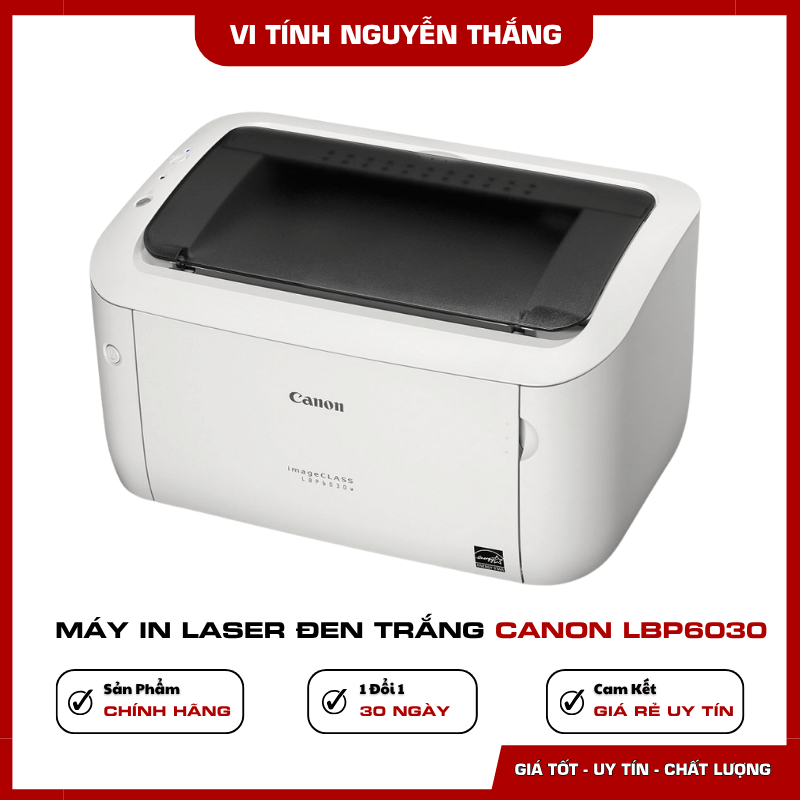 Canon LBP6030 máy in laser đen trắng Máy in Laser Đen trắng Canon LBP6030 tốc độ 18 trang phút