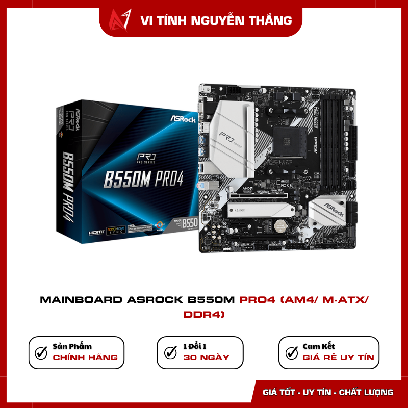 Mainboard Asrock B550M Pro4 socket AM4 chipset AMD B550