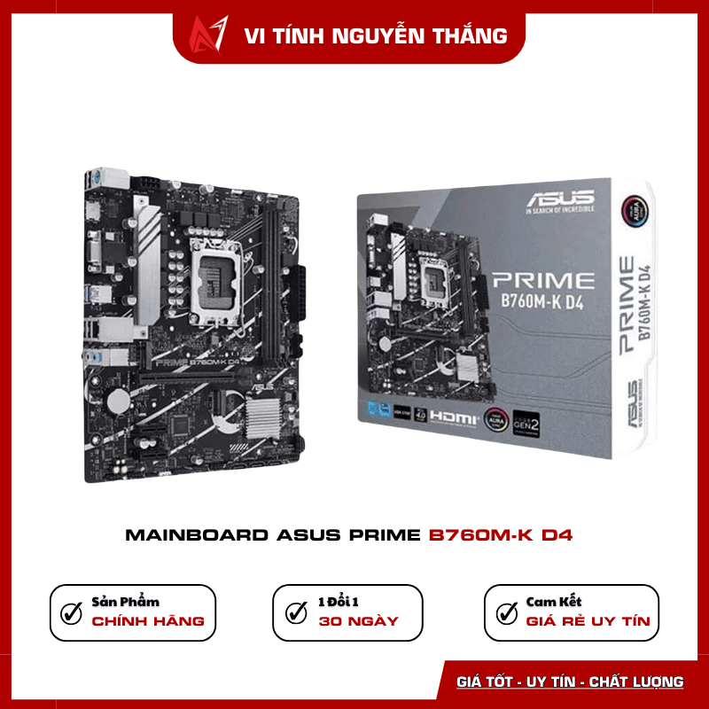 Mainboard ASUS PRIME B760M-K D4