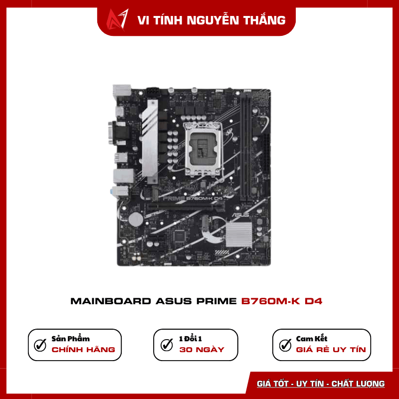 Mainboard ASUS PRIME B760M-K D4 DDR4