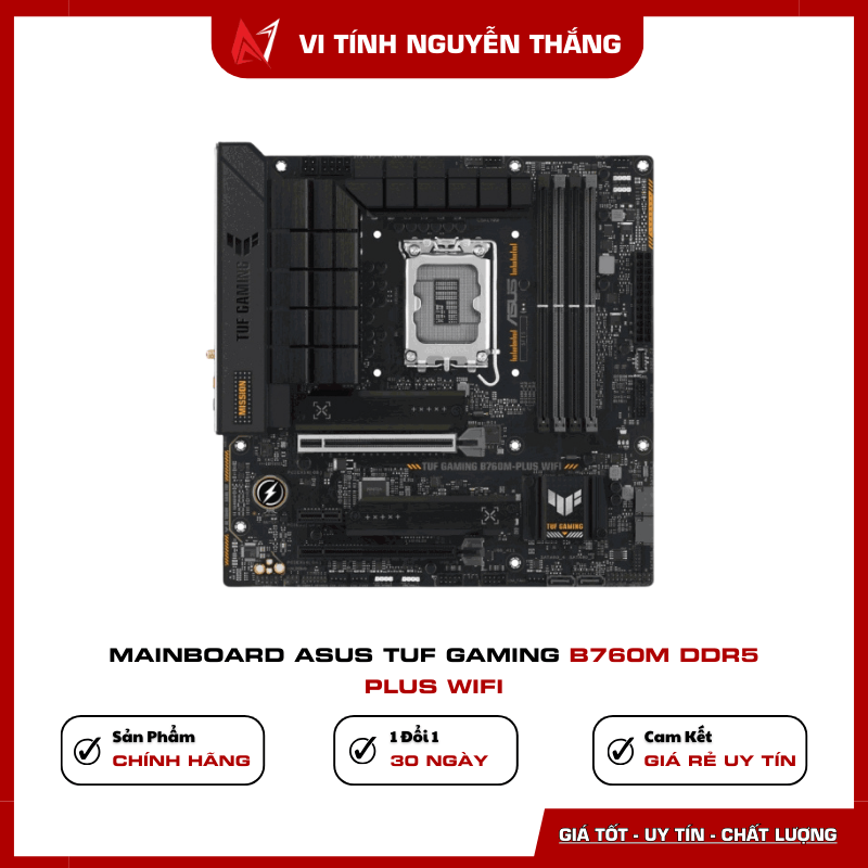 Mainboard Asus TUF Gaming B760M-PLUS WIFI DDR5