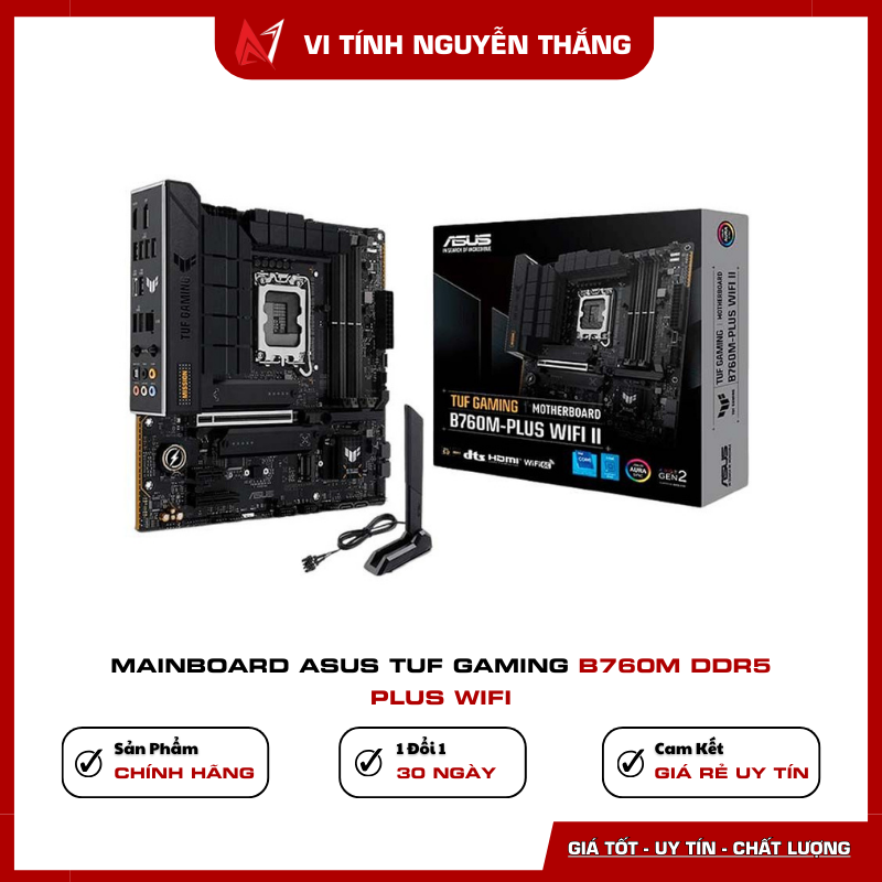 Mainboard Asus TUF Gaming B760M-PLUS WIFI DDR5