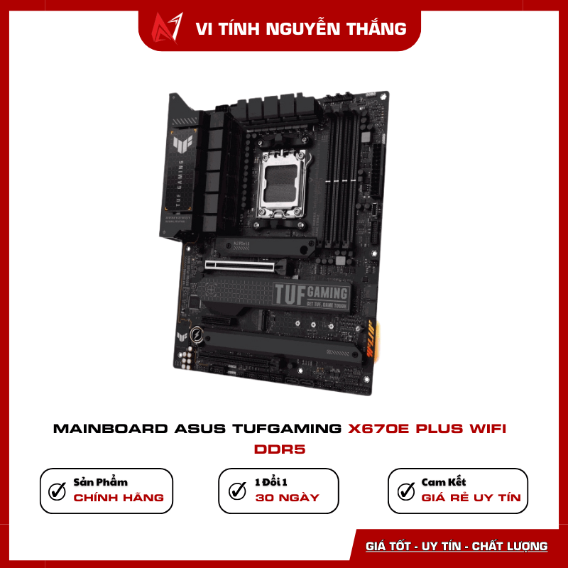 WiFi 6 ASUS TUF Gaming X670E-PLUS