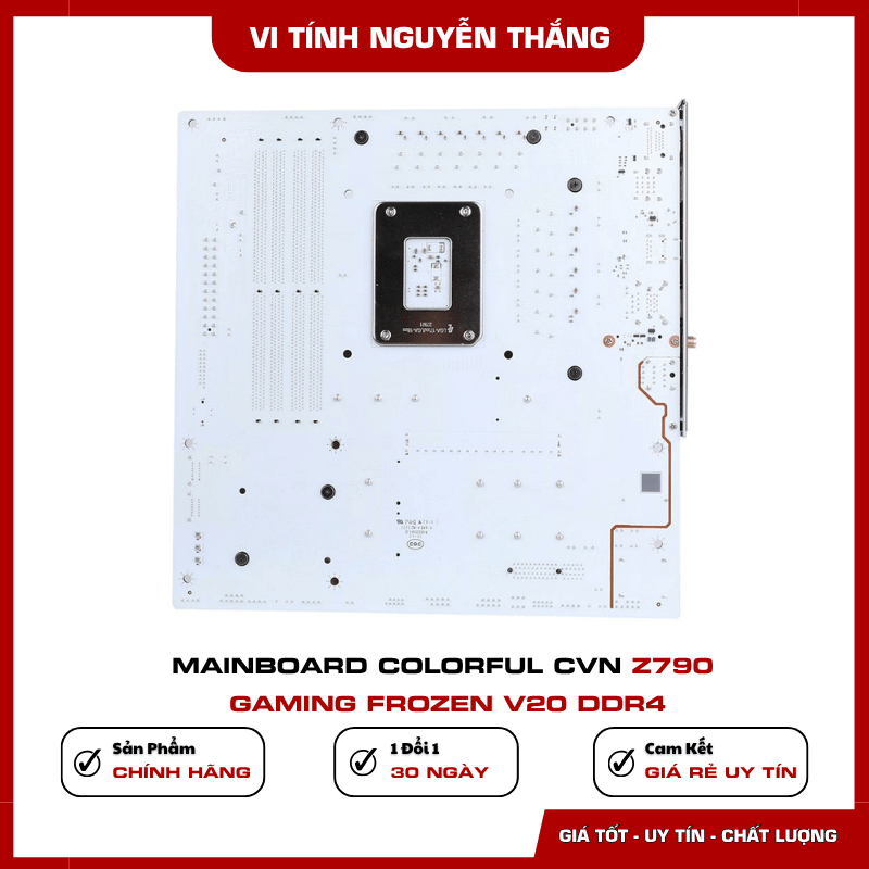 Thiết kế tản nhiệt Colorful CVN Z790 GAMING FROZEN V20 DDR4