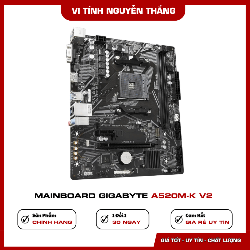 Mainboard Gigabyte A520M-K V2 socket AM4