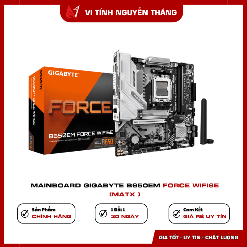Mainboard Gigabyte B650EM FORCE WIFI6E socket AM5