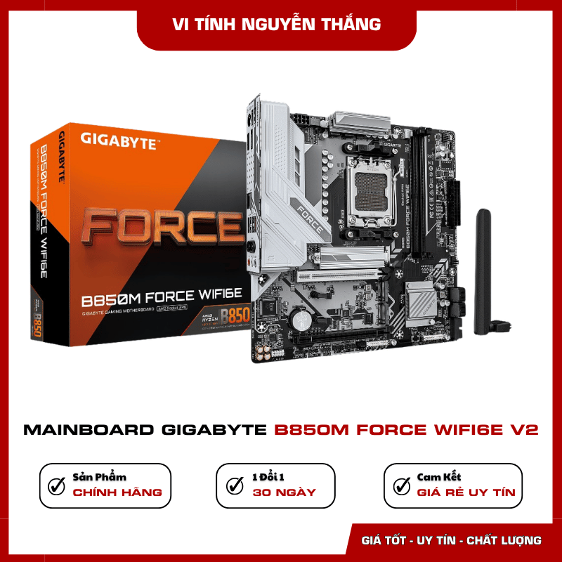 Mainboard Gigabyte B850M FORCE WIFI6E V2 socket AM5