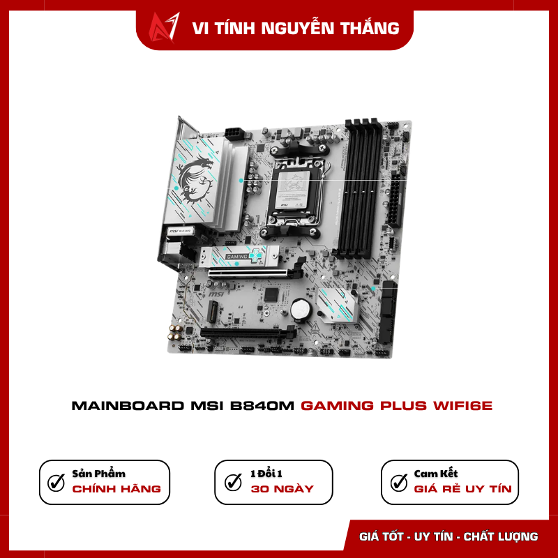 MSI B840M Gaming Plus WiFi6E EZ DIY MSI B840M Gaming Plus WiFi6E EZ DIY M.2 Shield Frozr