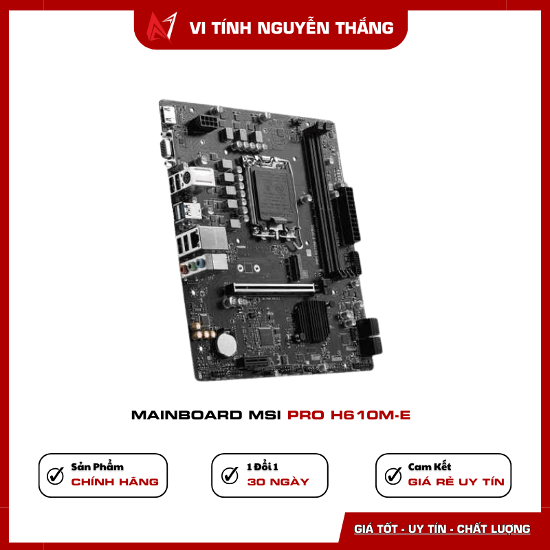 Mainboard MSI PRO H610M-E DDR4