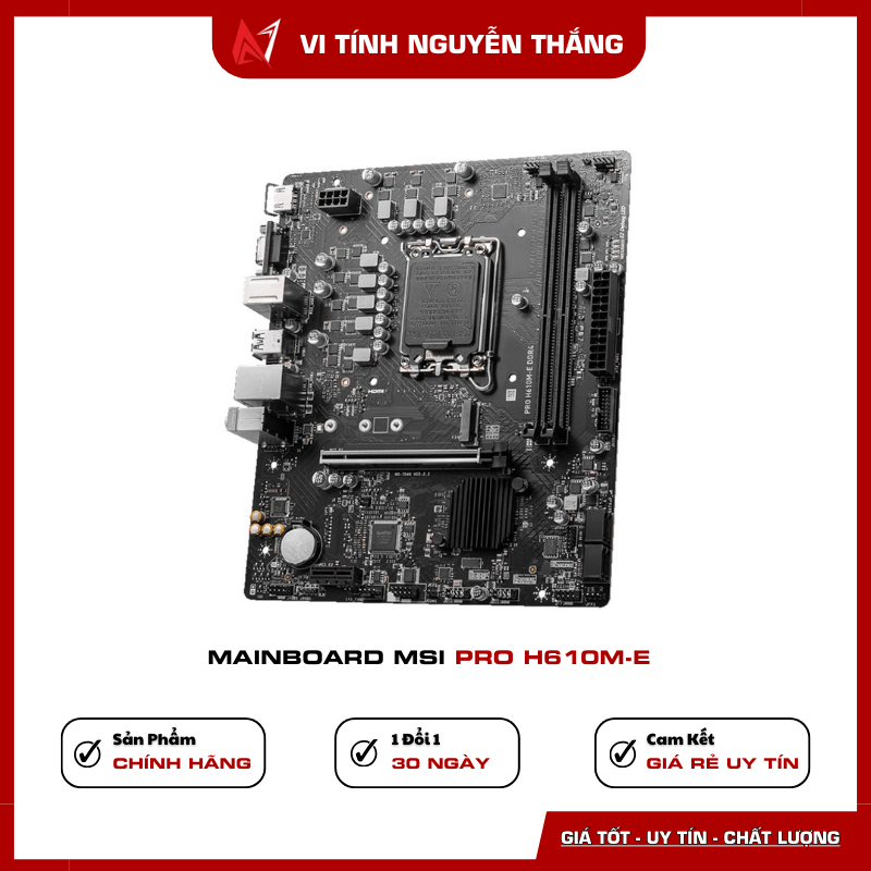 Mainboard MSI PRO H610M-E mATX